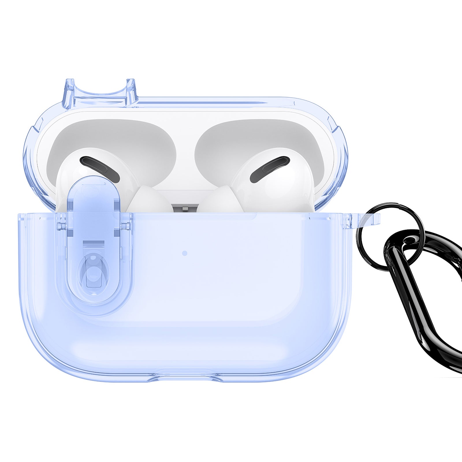 DUX DUCIS PECL Series for Apple AirPods Pro 2 Earphone Case TPU+PC Cover with Hanging Hook DUX DUCIS PECL Series for Apple AirPods Pro 2 Earphone Case TPU+PC Cover with Hanging Hook